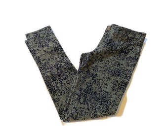 Vintage Velvet Green Pilcro Anthropologie Pants