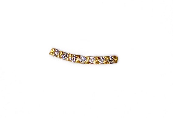 Diamond Curved-Bar Stud