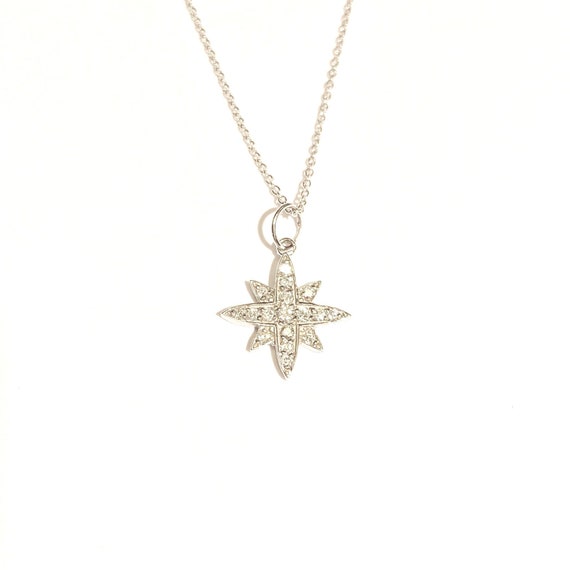 Diamond Glitter Pendant in 14k Gold