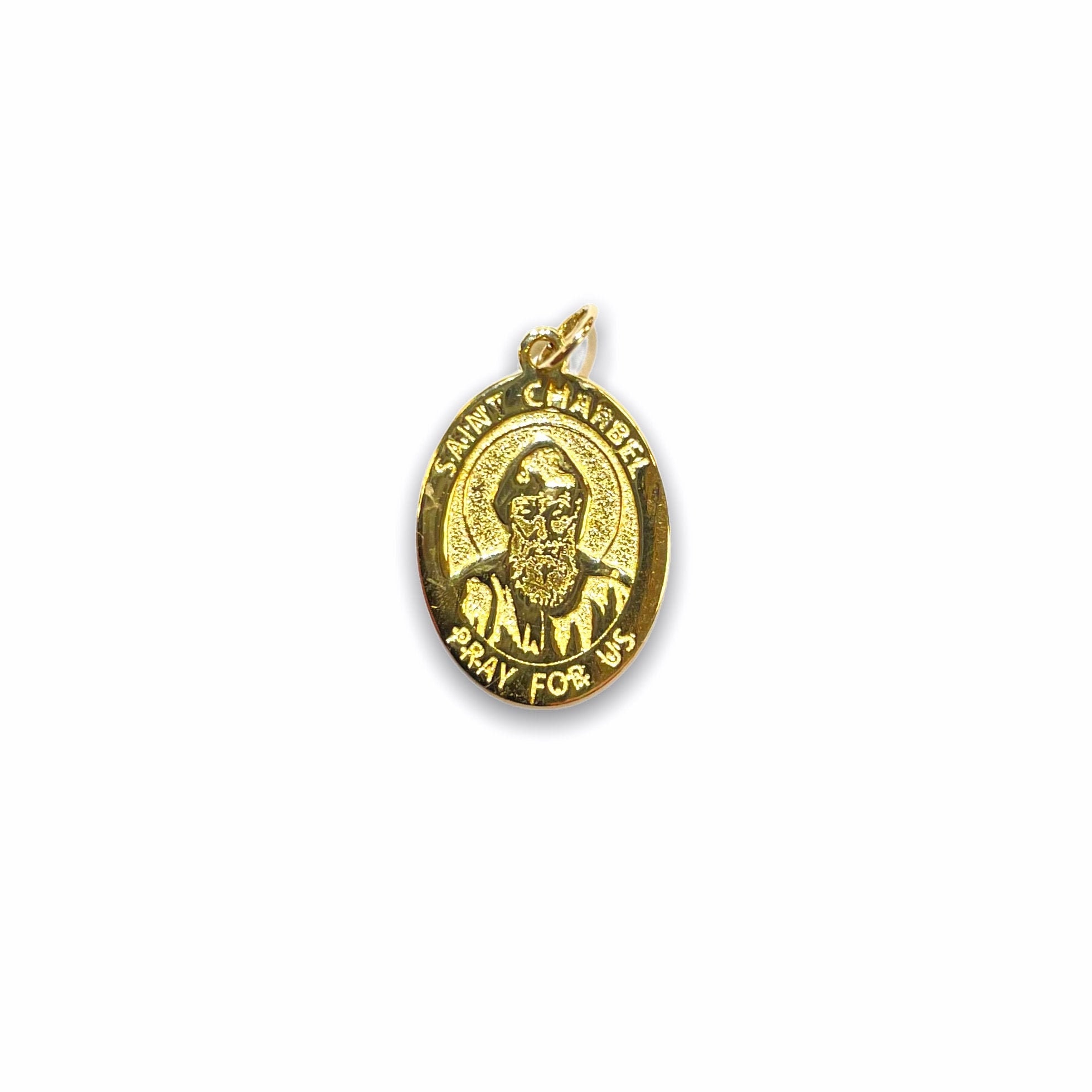 St Charbel Saint Charbel Religious Medal Saint Medal
