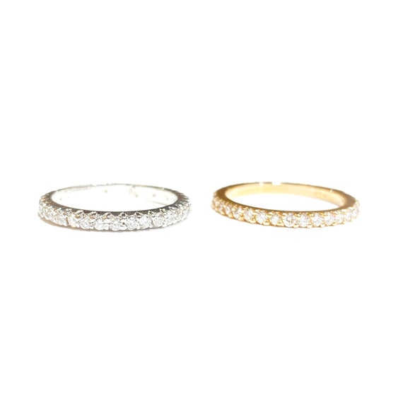 Classic Diamond Band in 14k Gold