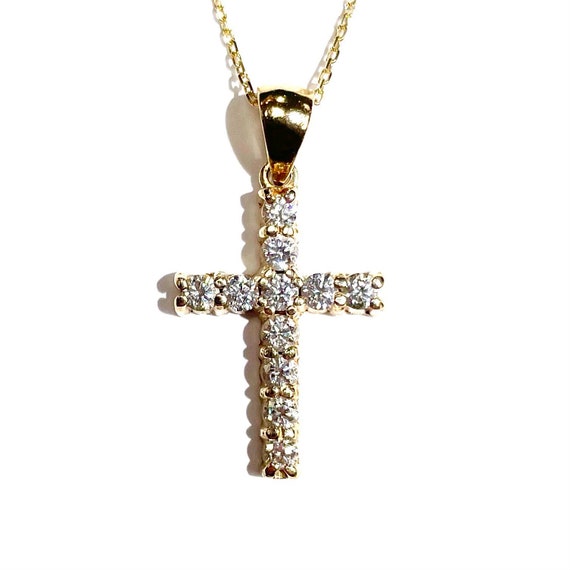 jaclyn hill fabulous diamond cross necklace