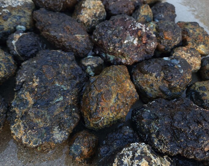 Medium Box of Dragon Thundereggs 20 Lbs High Grade Whole Uncut Thundereggs for Rock