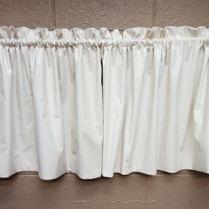 Country Primitive Farmhouse Muslin Tiers Fully Lined Cafe Curtains
