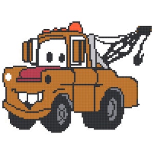 レッカー車のブランケットのパターン