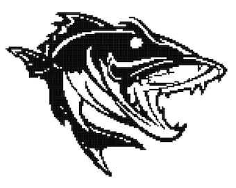 Fish III  Graph Blanket Pattern