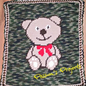 Teddy Bear Baby Blanket Pattern