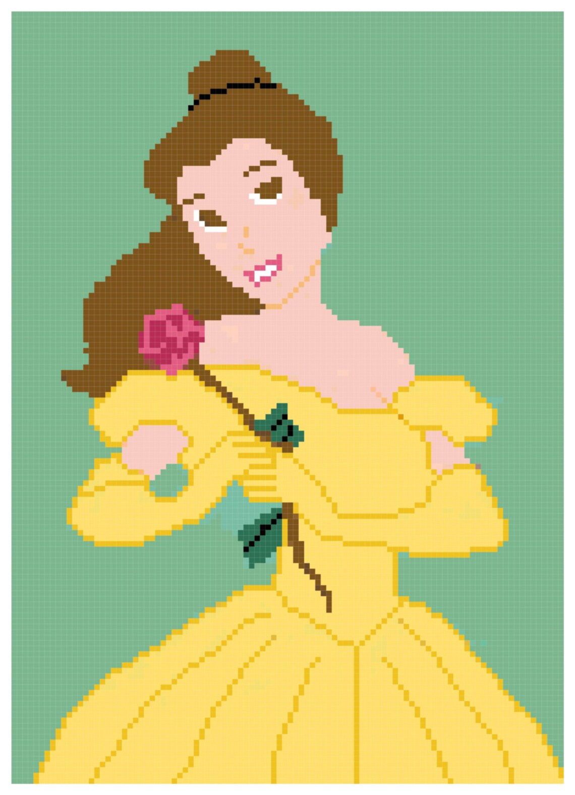 Belle Youth Size Blanket Pattern - Etsy