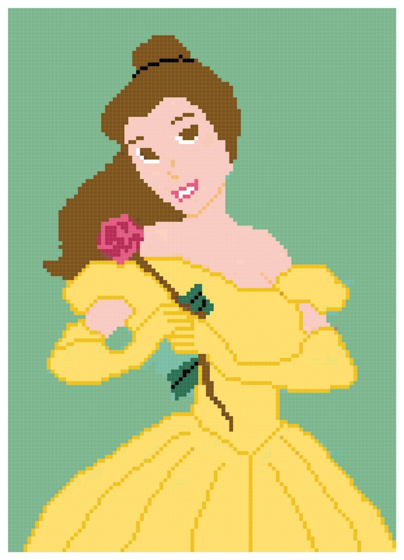 Belle Youth Size Blanket Pattern - Etsy