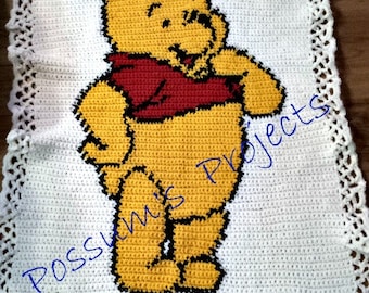 Yellow Bear Baby Blanket Pattern
