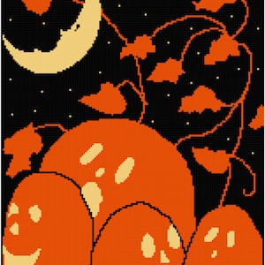 Pumpkin Patch II Blanket Pattern