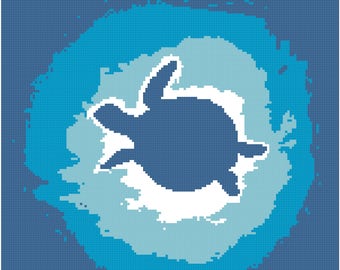 Turtle Blanket Graph Pattern