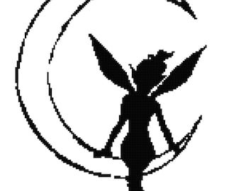 Fairy on the Moon Blanket Pattern