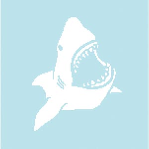 Shark Blanket Graph Muster