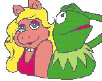 Pig and Frog Blanket Graph Pattern