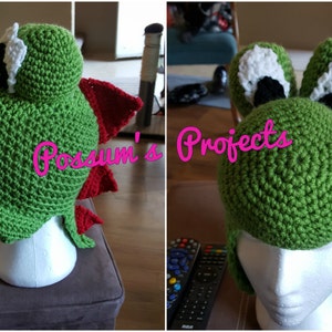 yoshi inspired hat