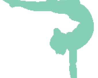 Gymnast  Graph Blanket Pattern