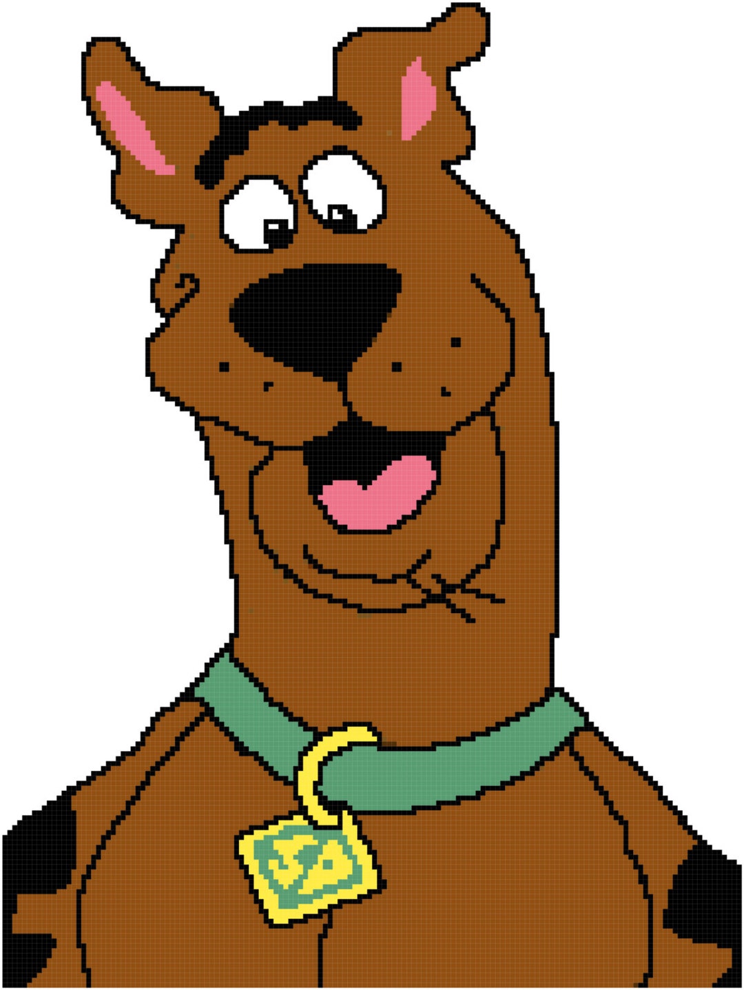 Cartoon Dog Blanket Pattern Etsy