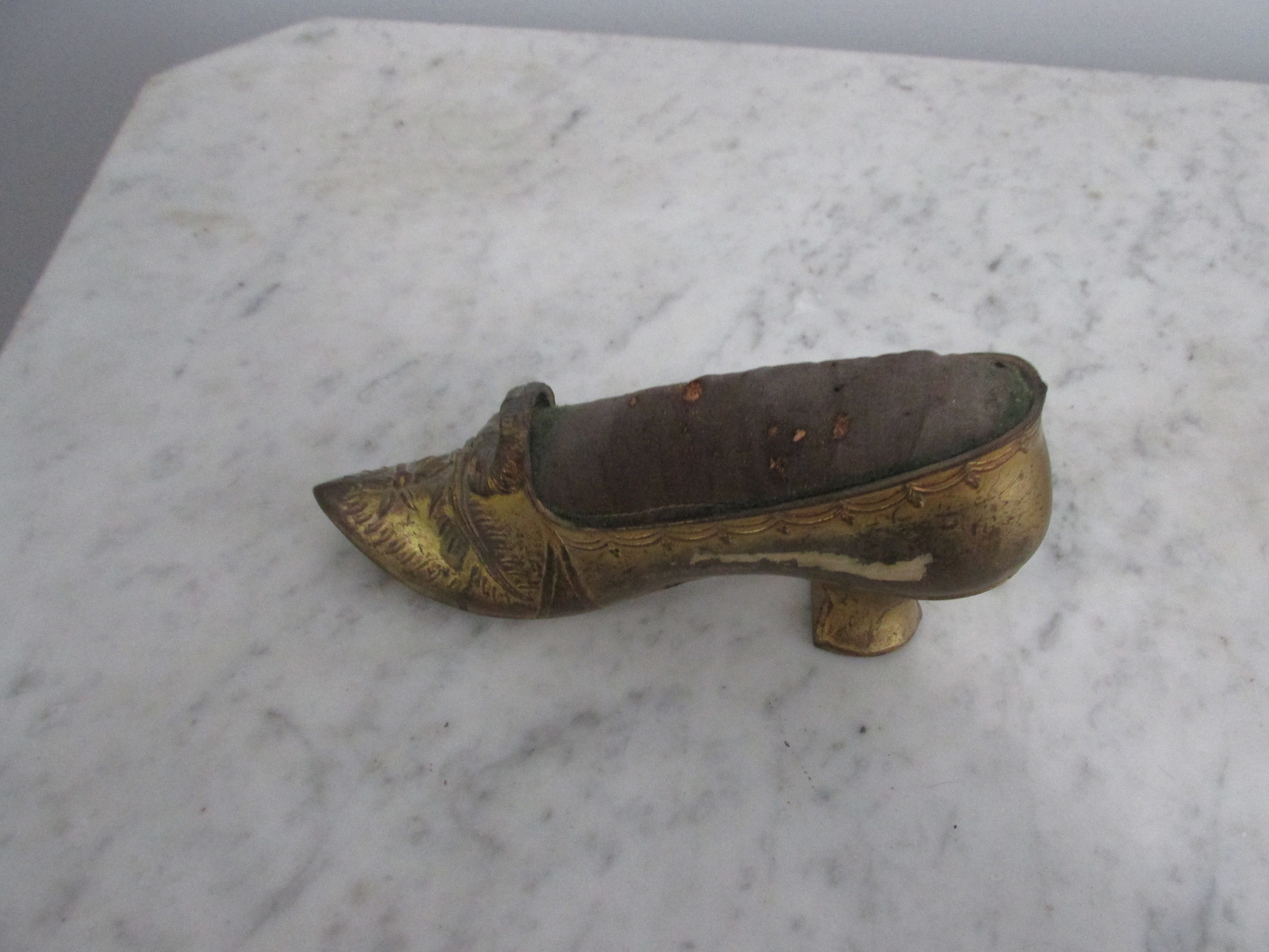 Lovely Victorian Shoe Pin Cushion Etsy