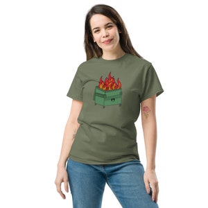 Dumpster Fire Unisex Classic Tee