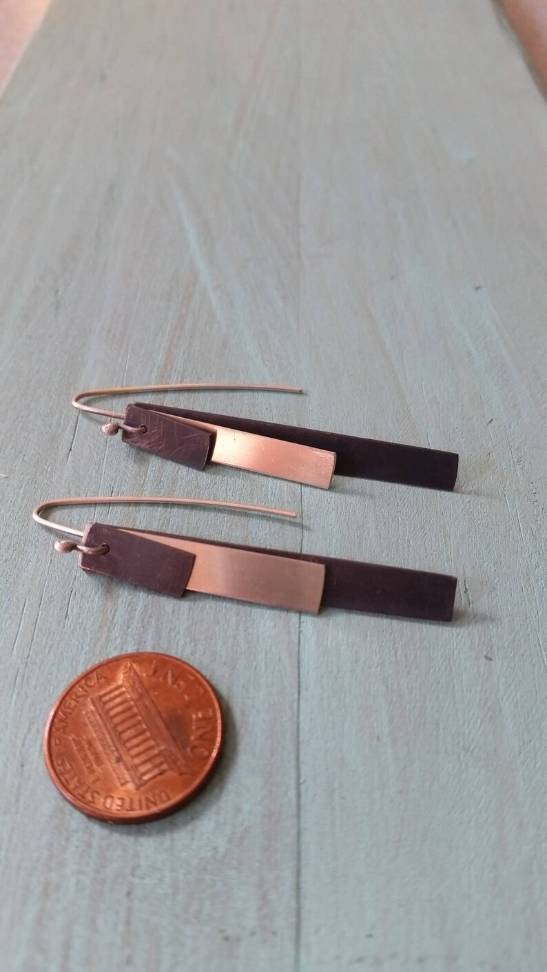 Hanging Silver earrings Black and Silver striped earrings black and silver stripes
