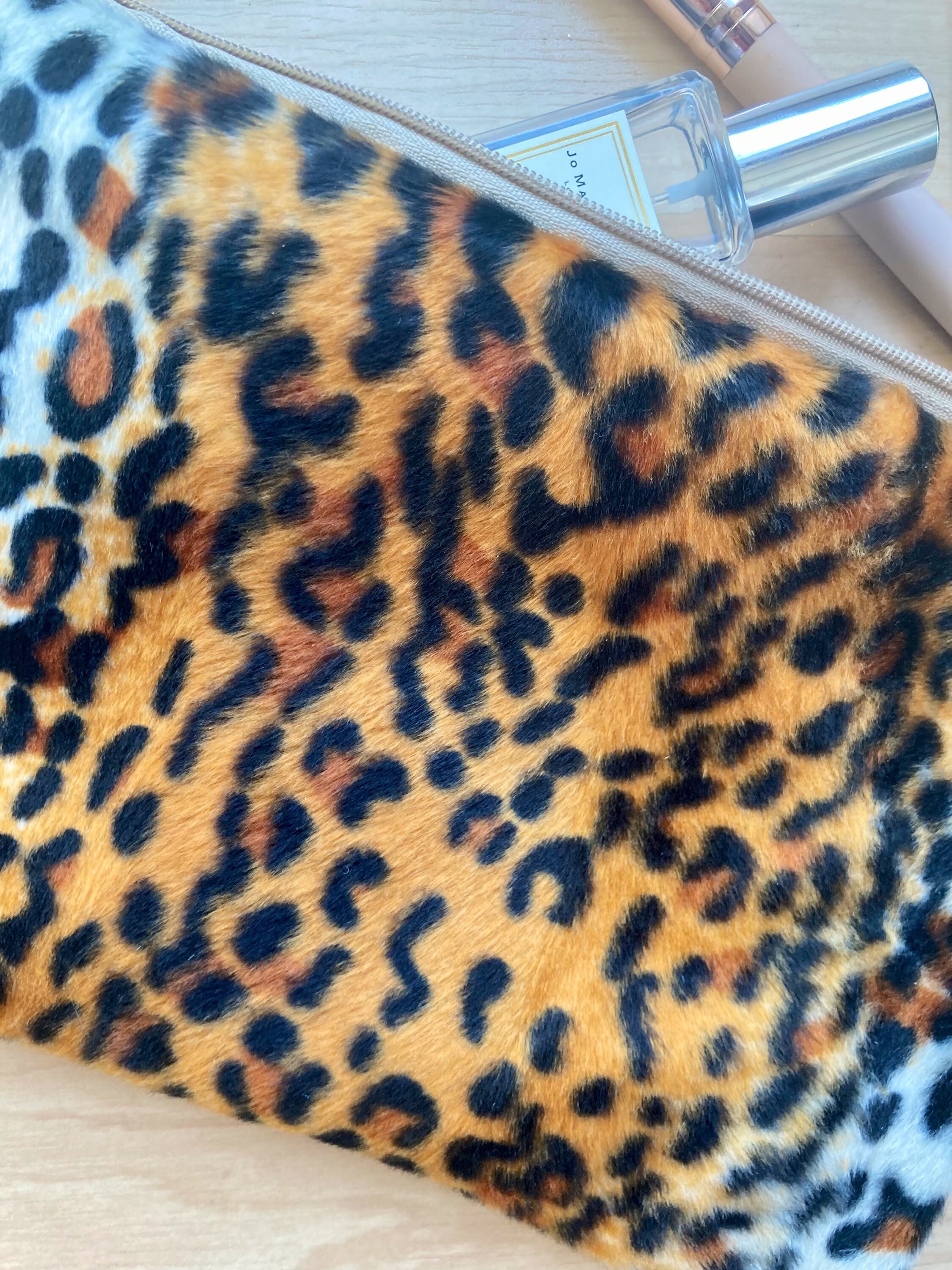 FF Leopard Cosmetic Bag (Authentic Pre-Owned)