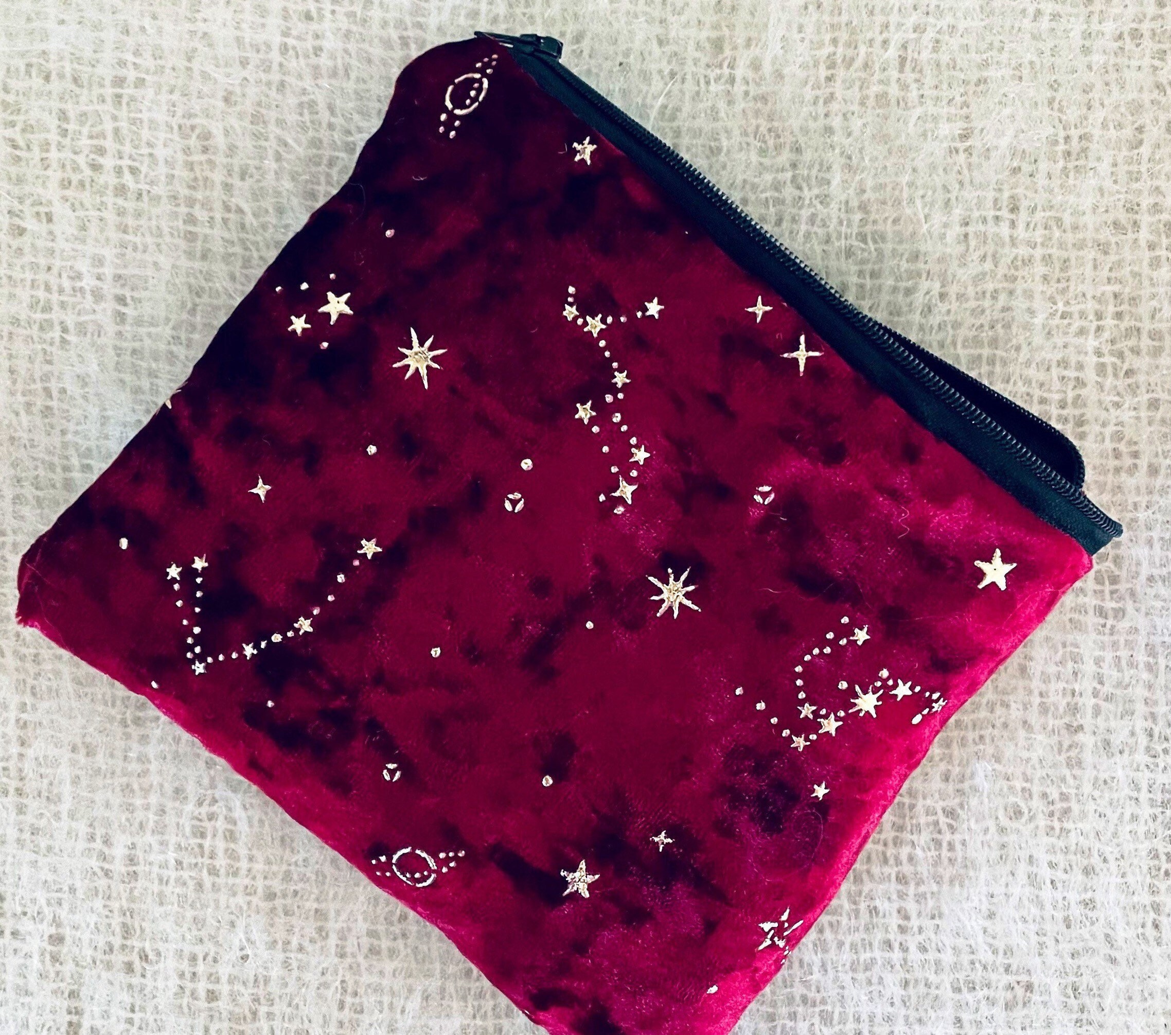 Velvet constellation purse hotsell