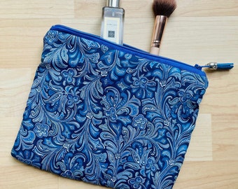 Trousse de maquillage Liberty Luxury Blue Paisley