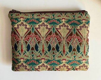 Liberty Gold Ianthe Designer MakeUp Bag Pouch Purse