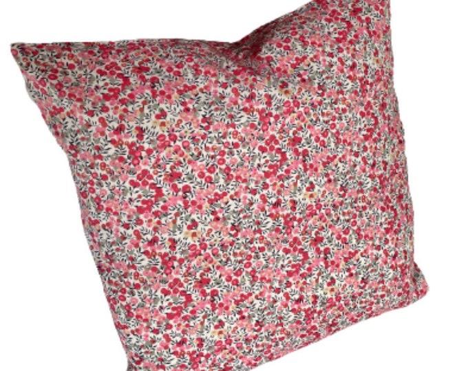Cushion Cover Made with Liberty Fabric