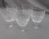 5 Waterford Colleen water goblets