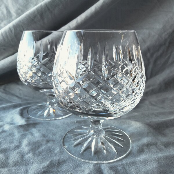 Brandy Crystal Snifters Etsy