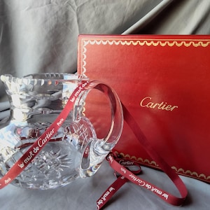 Cartier pitcher with box