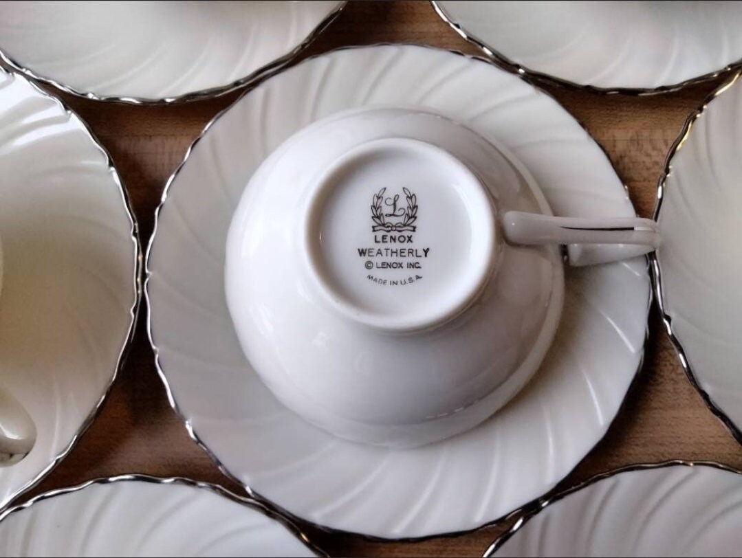 Tazza E Piattino Lenox Weatherly #D517 | Eleganza Classica Per La Tua Tavola - 2