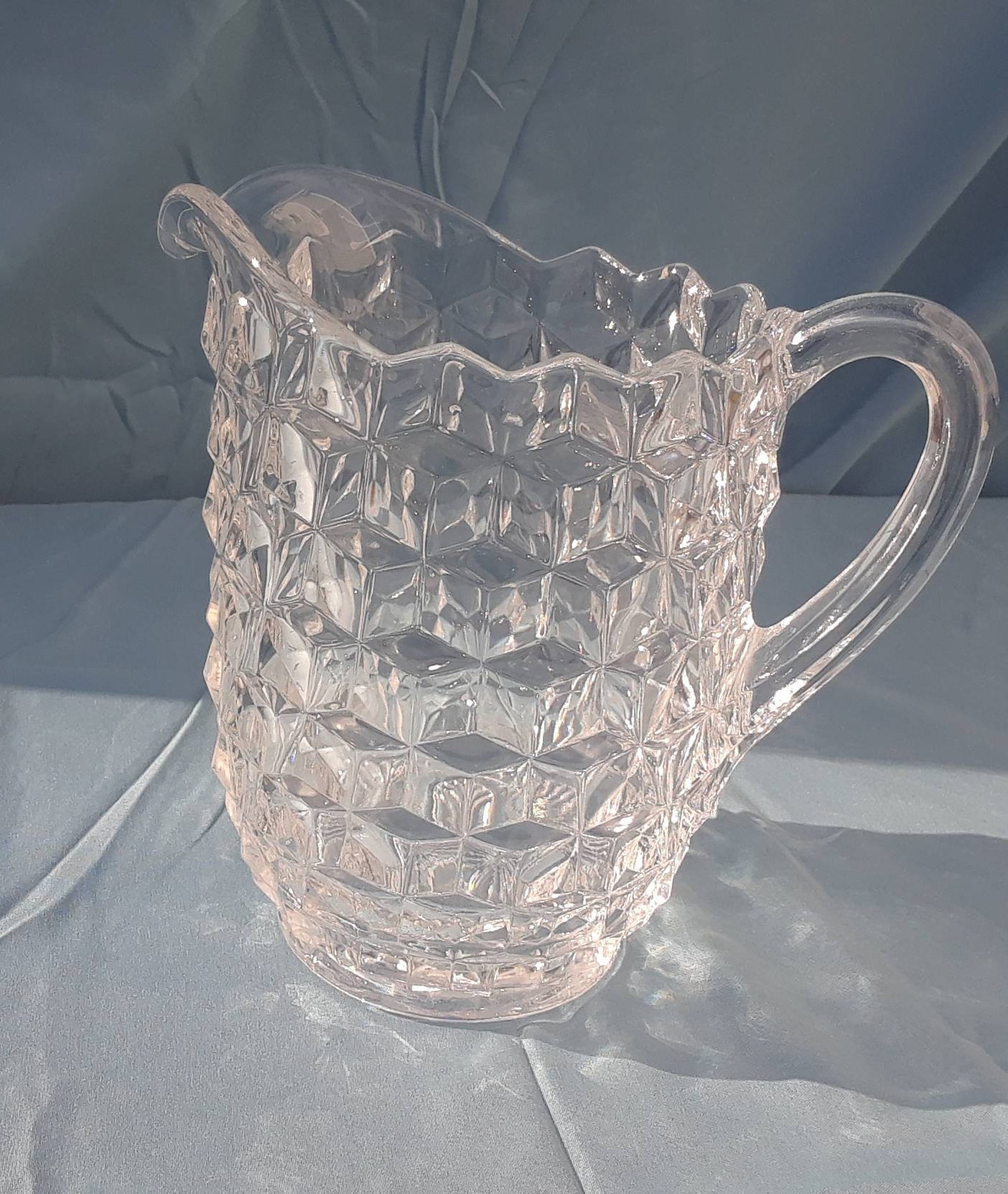 Fostoria American Pitcher - Etsy