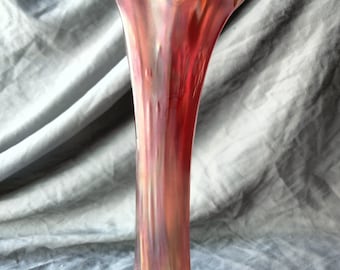 Fenton Berry and Butterfly vase