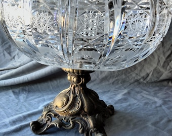 Loevsky & Loevsky Hollywood regency centerpiece bowl