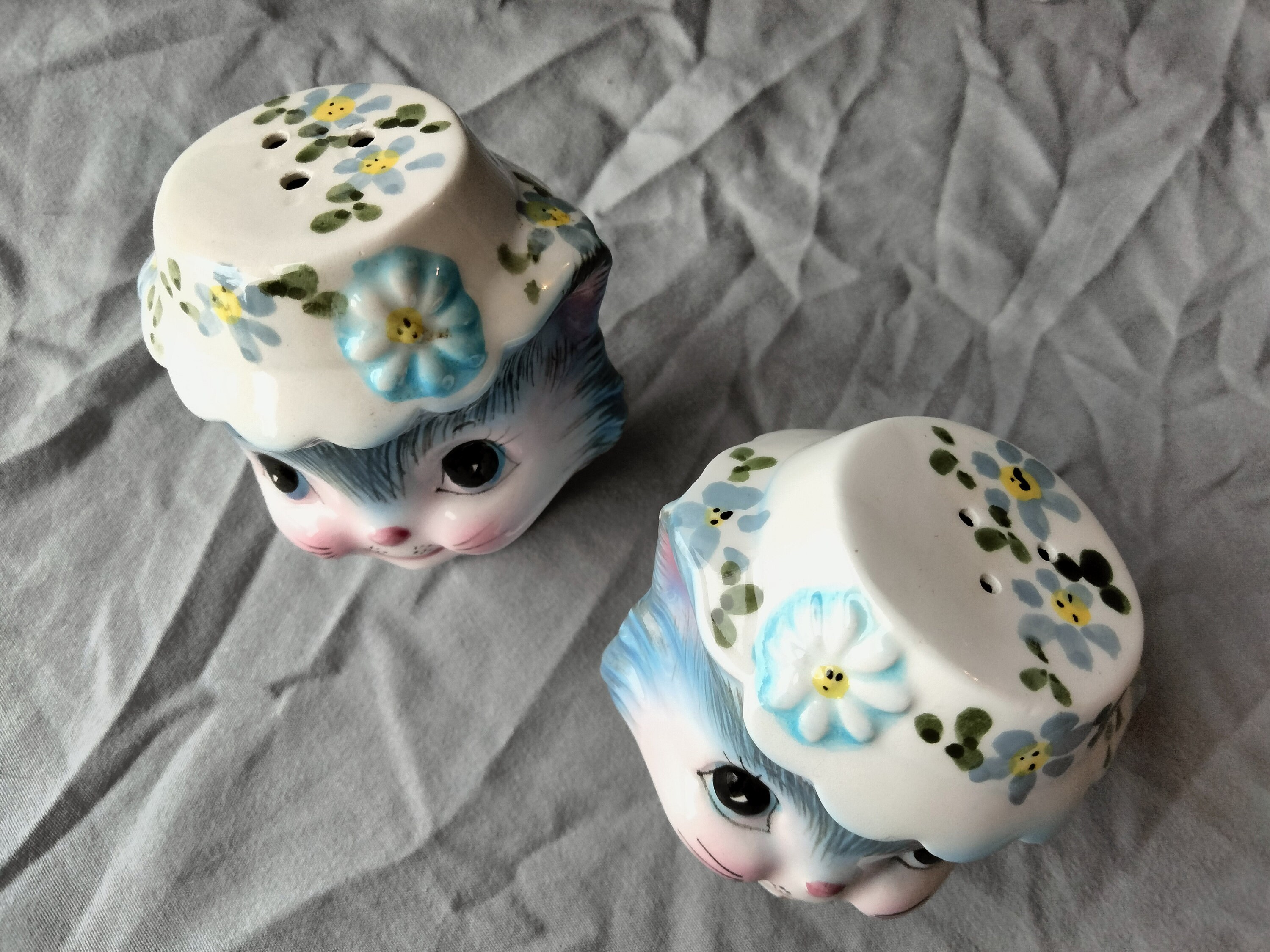 ミスプリス miss priss ソルトアンドペッパー 置物 陶器 Lefton Miss Priss Salt and Pepper Shakers - Etsy