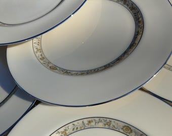 4 Lenox Springdale dinner plates