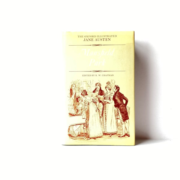 Mansfield Park Jane Austen Volume III Three The Oxford Illustrated 1983 Gift