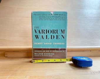 The Variorum Walden Henry David Thoreau Twayne Publishers 1962