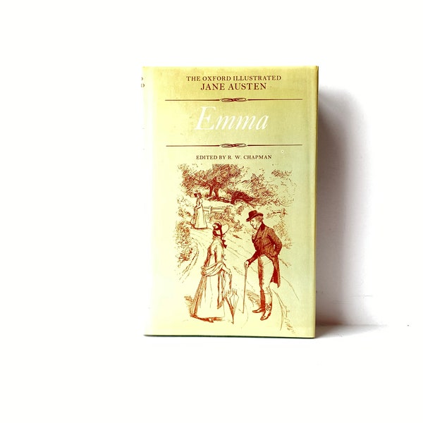 Emma Jane Austen The Oxford Illustrated Volume IV Four Oxford University Press Printed in Great Britain 1983 Gift 1980s R. W. Chapman