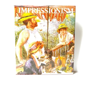 Impressionism Chartwell Books, Inc. 1973 ISBN 399-11039-9 Rene Huyghe Hardcover Art Book Coffee Table Monet Renoir Manet Van Gogh Gift