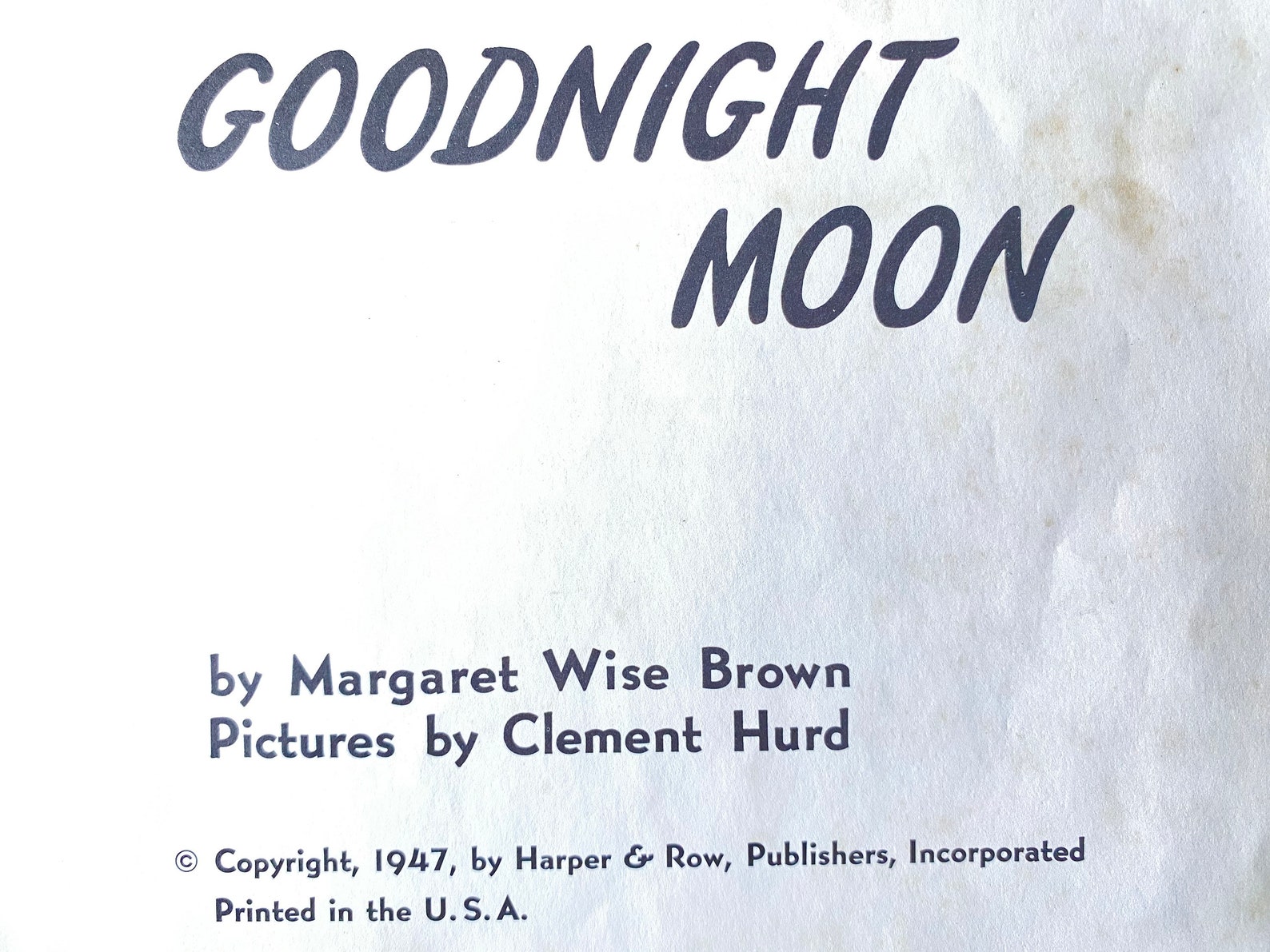 goodnight moon margaret goodnight moon margaret