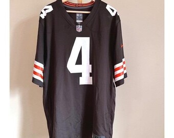 Nike Cleveland Browns Watson 4 Jersey XL On Field Brown Men's NFL Football