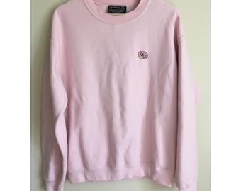 Odd Future OFWGKTA Pink Donut Logo Crewneck Sweatshirt Medium Tyler Creator