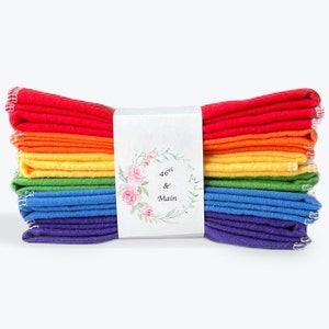 Multicolor solid Unpaper Towels image 1