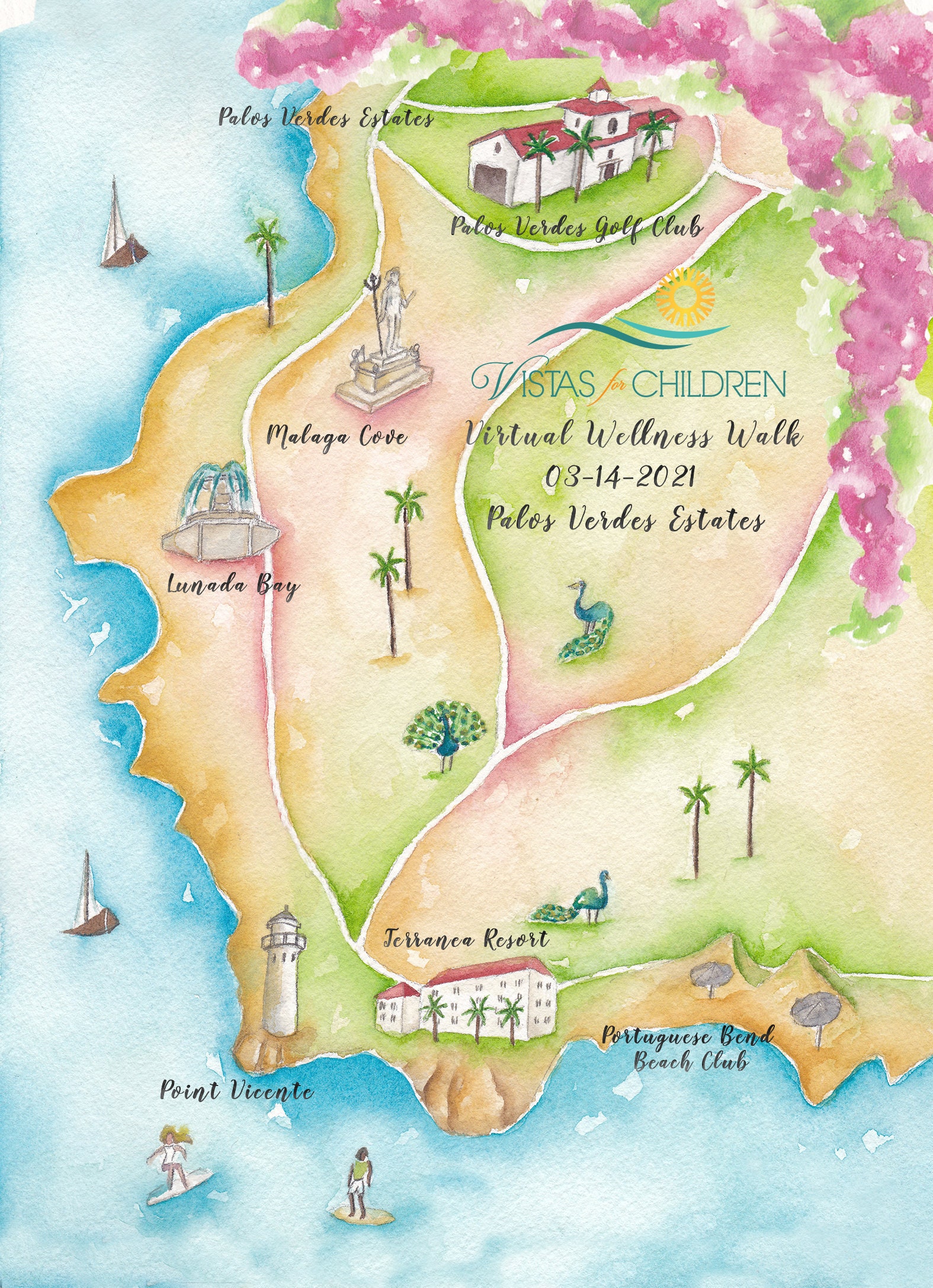Watercolor Resort Map