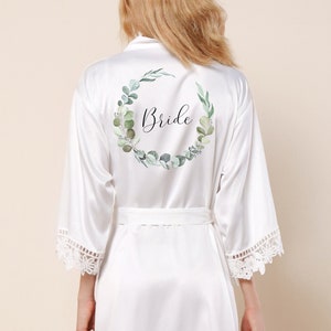 Bridesmaid Robes Personalised, Wedding Gowns With Lace