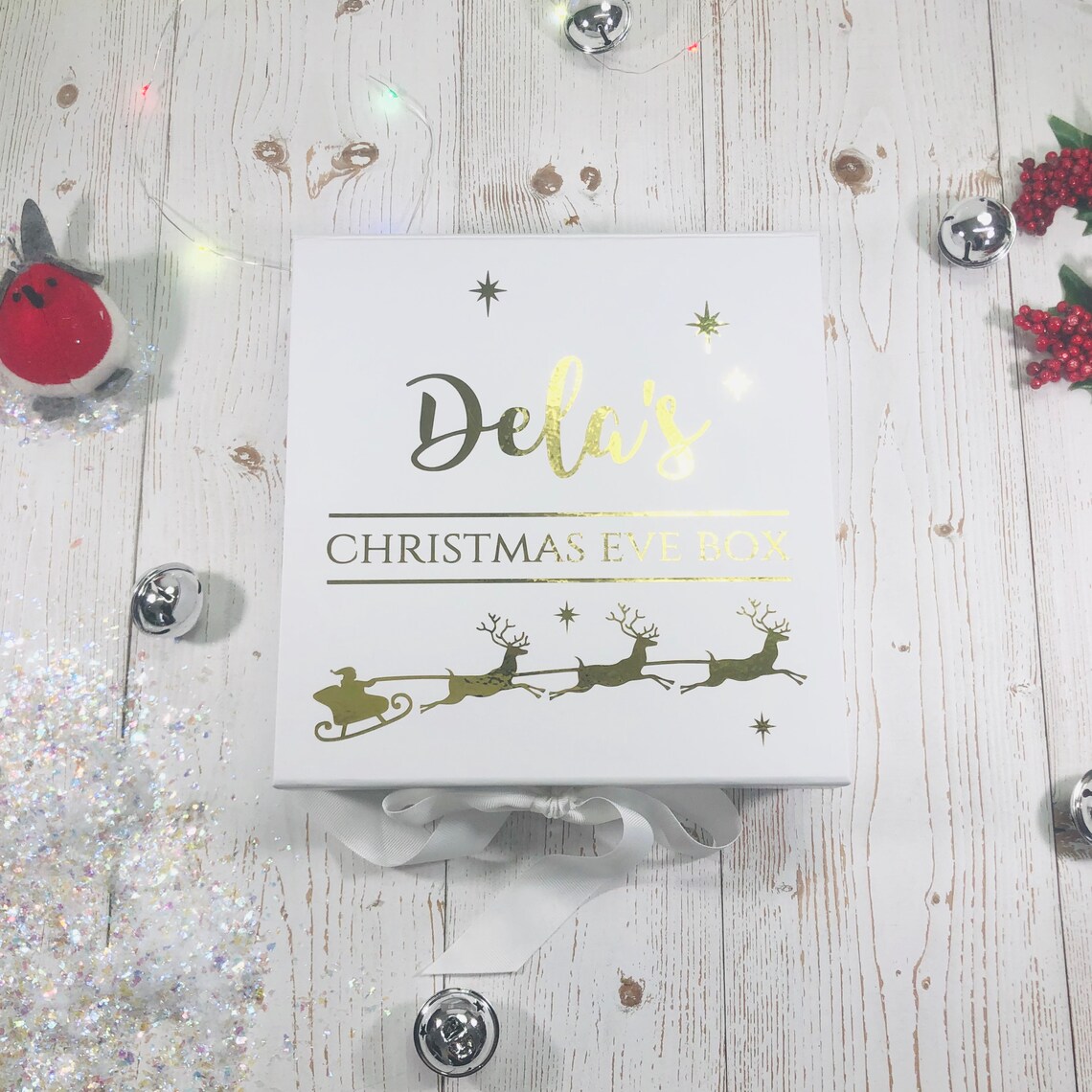 Christmas Eve Box Personalised Christmas Eve Box - Etsy UK